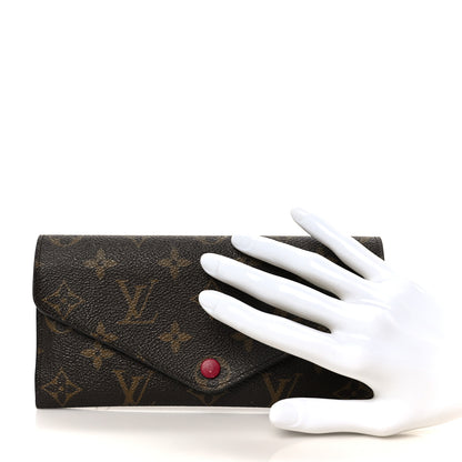 Louis Vuitton Monogram Josephine Wallet Fuchsia 2 of 13