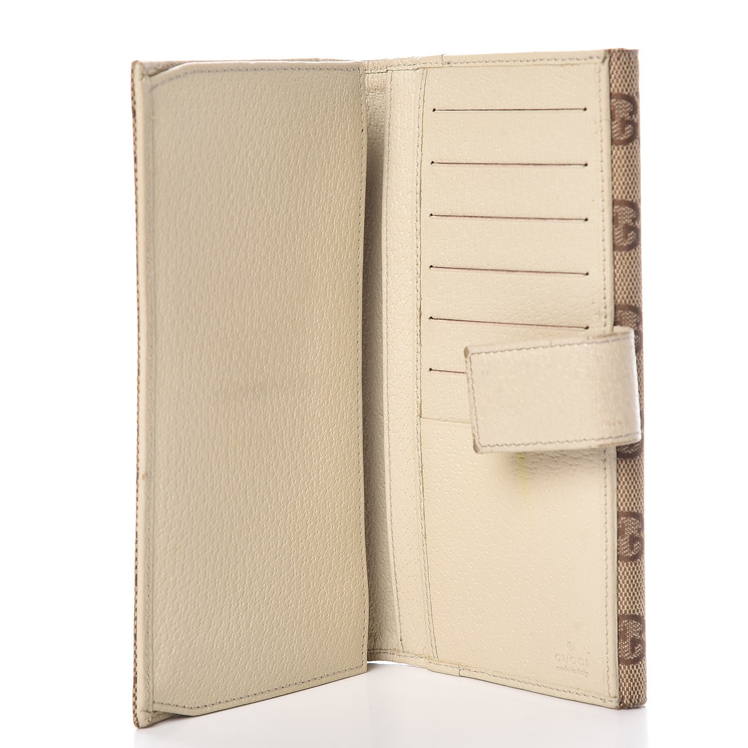 Gucci Monogram Eclipse Continental Wallet Off White 6 of 18