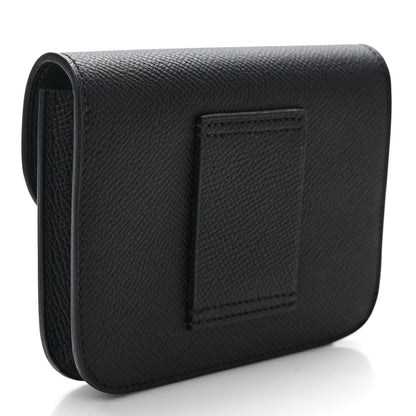 Hermes Epsom Constance Slim Wallet Black 4 of 9
