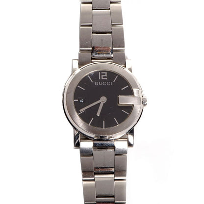 Gucci Stainless Steel 27mm G-Timeless Quartz Watch Black 1 of 7