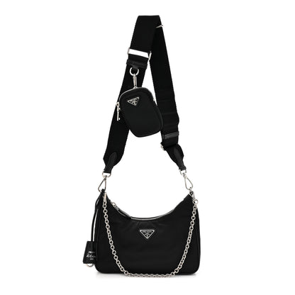 Prada Nylon Re-Edition 2005 Shoulder Bag Black 1 of 9