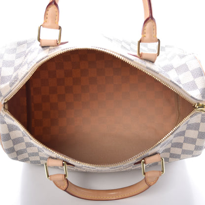 Louis Vuitton Damier Azur Speedy 30 5 of 9