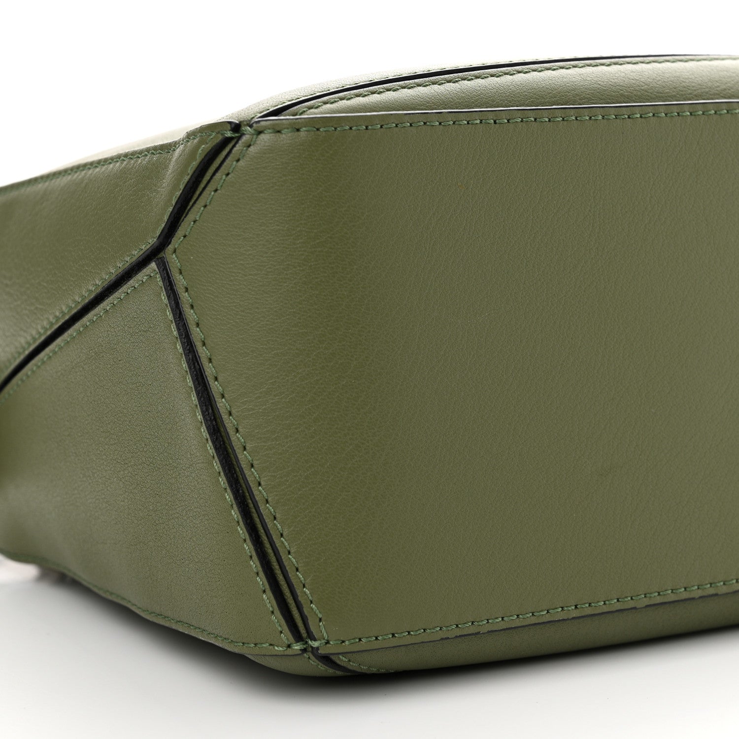Loewe Calfskin Small Puzzle Bag Avocado 9 of 12
