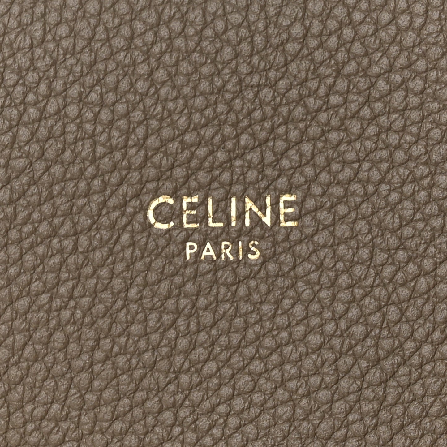 Soft Grained Calfskin Small Belt Cabas Phantom Taupe