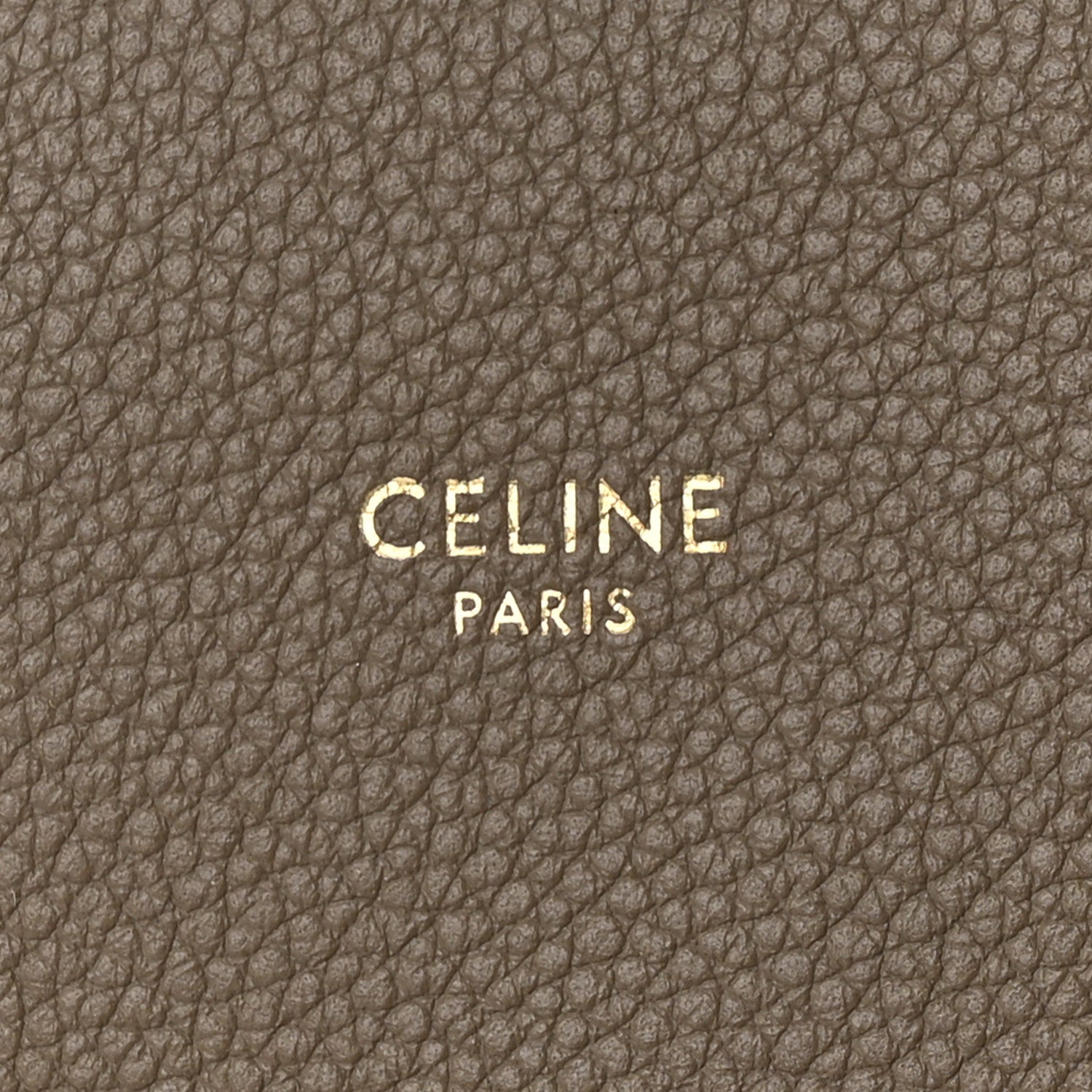 Celine Soft Grained Calfskin Small Belt Cabas Phantom Taupe 6 of 11