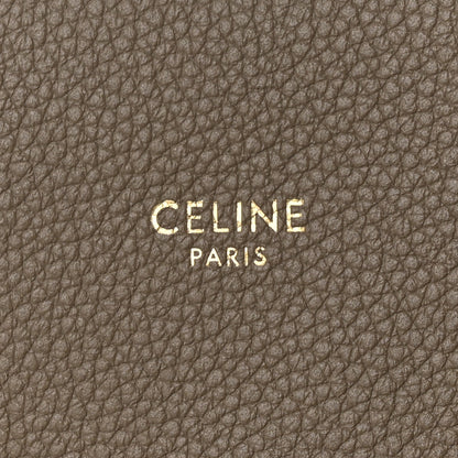 Celine Soft Grained Calfskin Small Belt Cabas Phantom Taupe 6 of 11