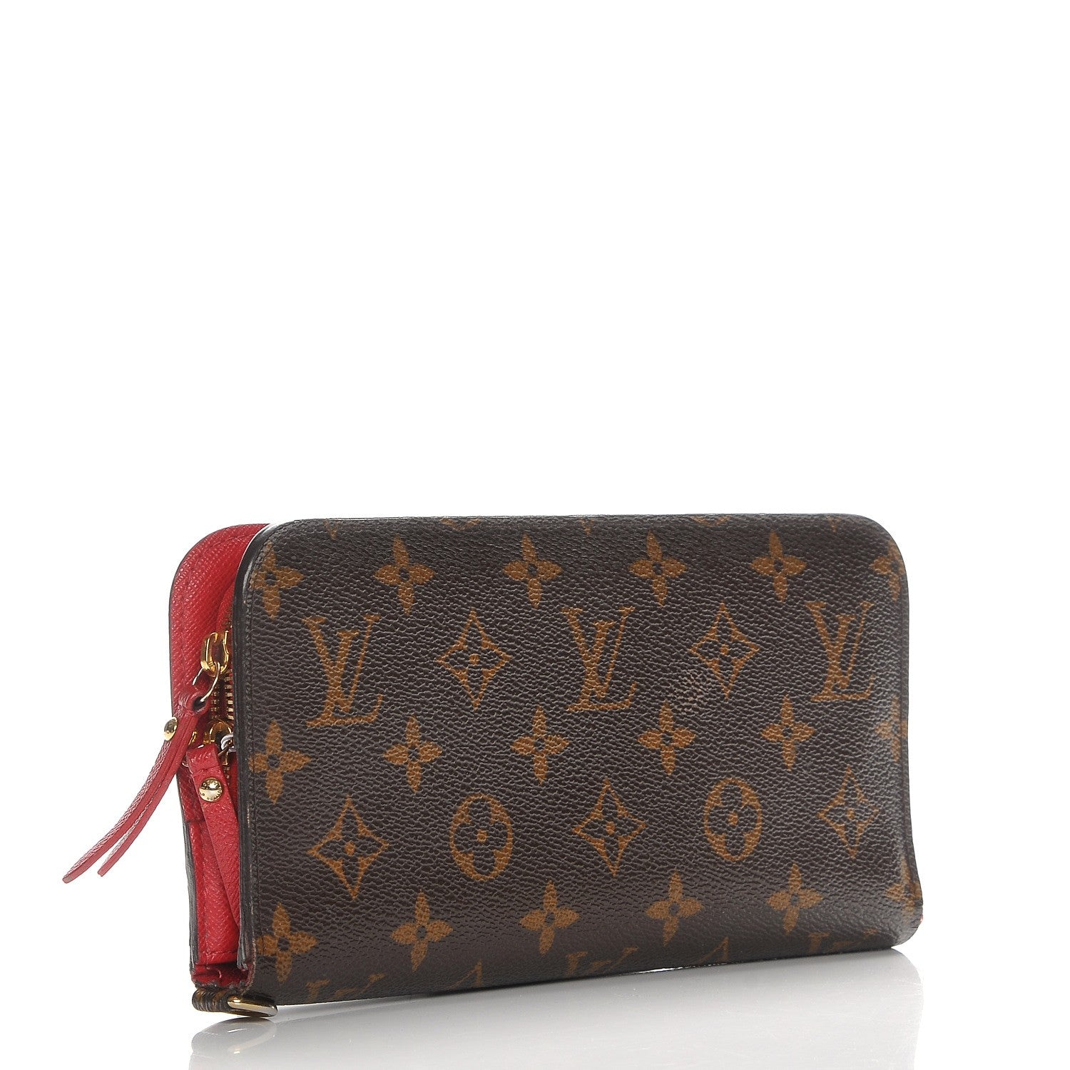 Louis Vuitton Monogram Insolite Wallet Red 3 of 10