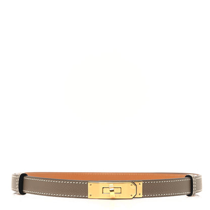 Hermes Epsom Kelly Belt Etoupe 1 of 4