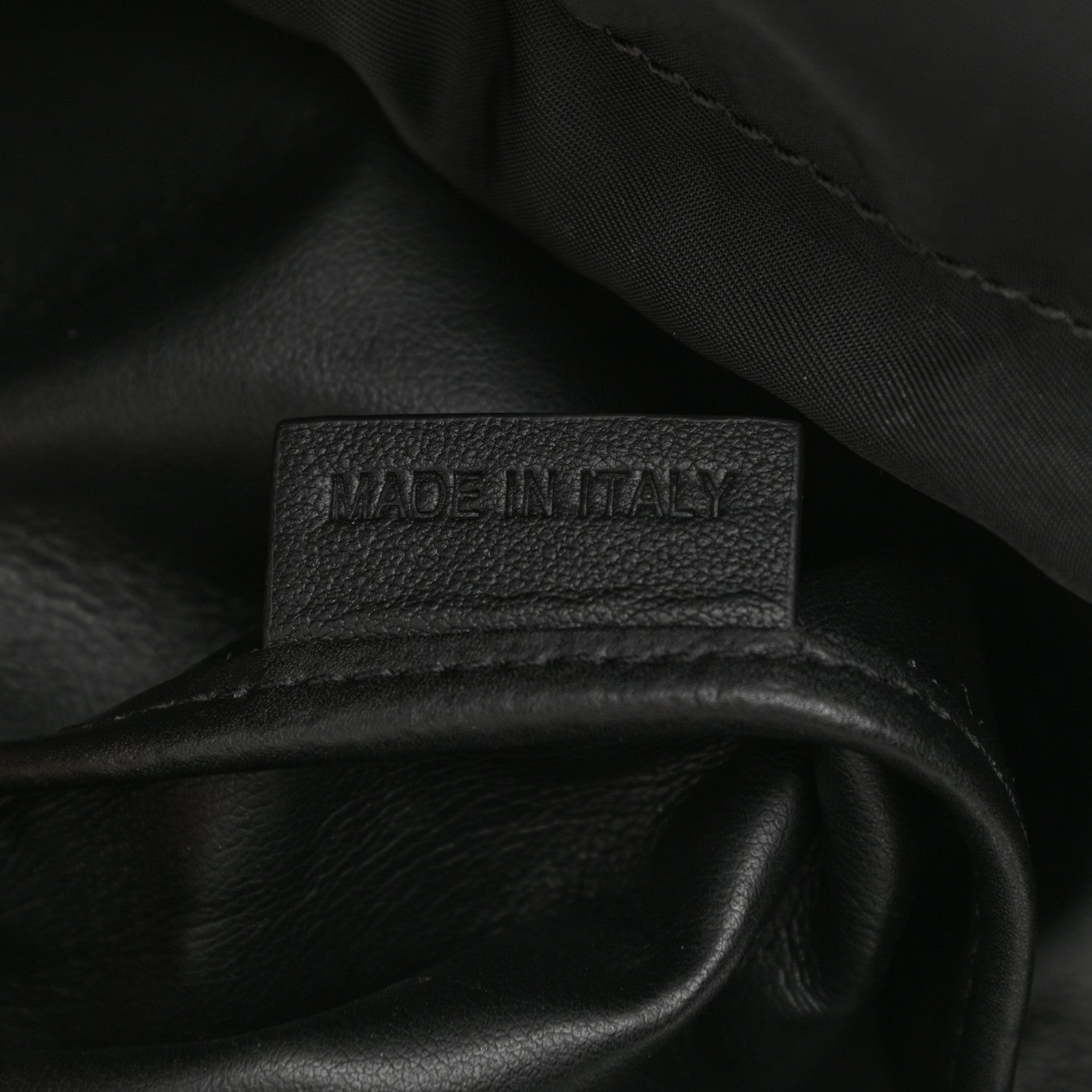 Valentino Garavani Nylon VLogo Drawstring Backpack Black 7 of 12