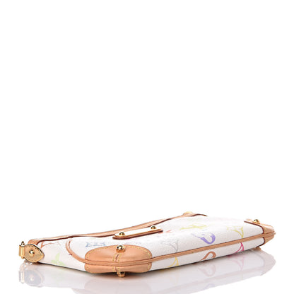Louis Vuitton Monogram Multicolor Pochette Milla MM White 4 of 10