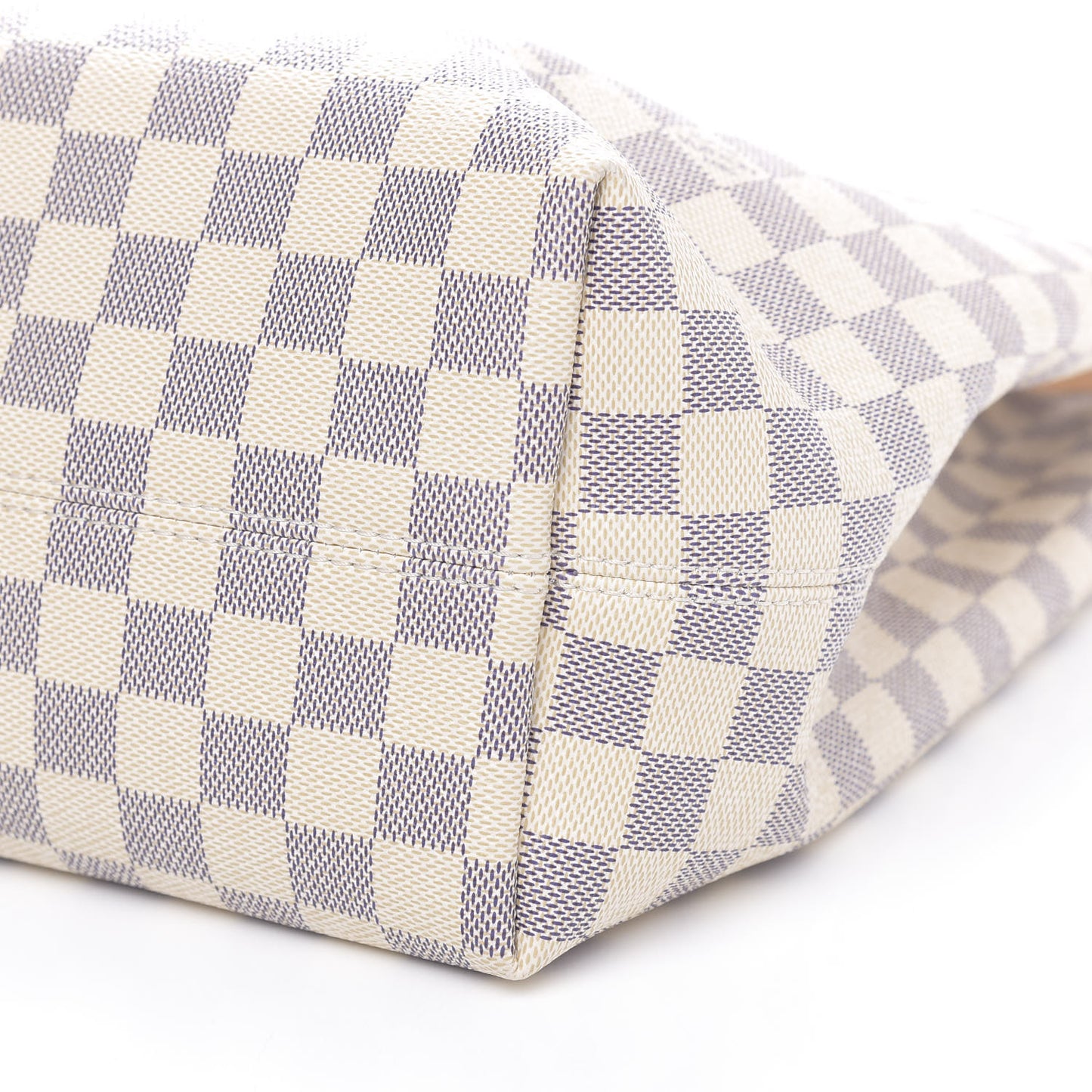 Damier Azur Graceful MM Rose Ballerine