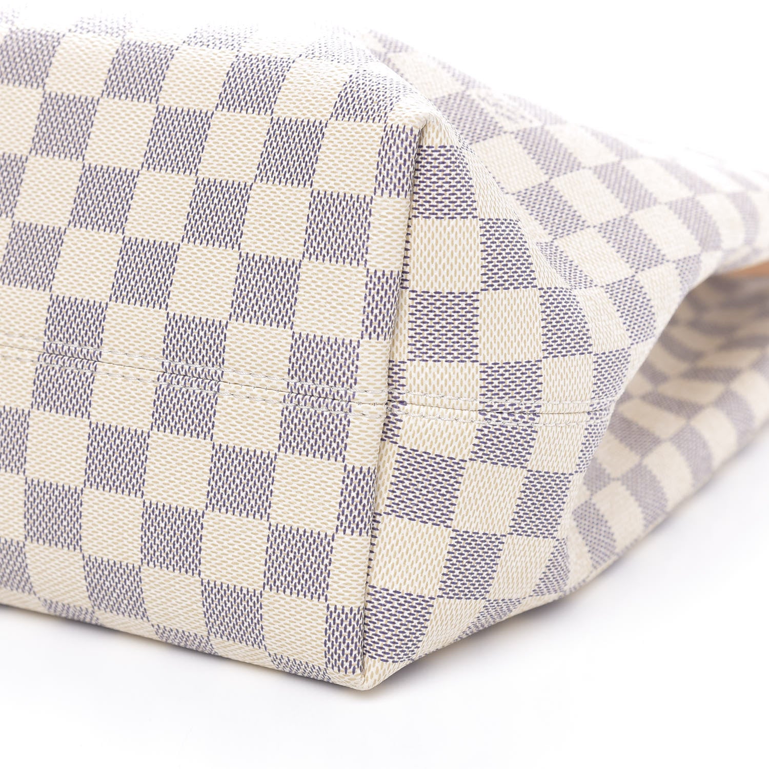 Louis Vuitton Damier Azur Graceful MM Rose Ballerine 9 of 11