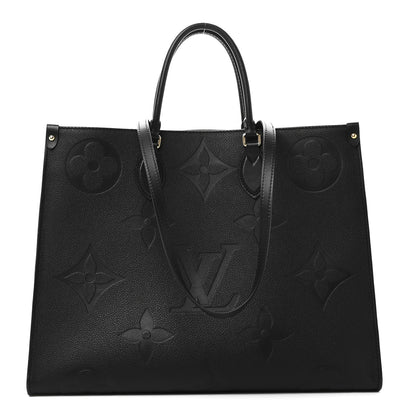 Louis Vuitton Empreinte Monogram Giant Onthego GM Black 1 of 9