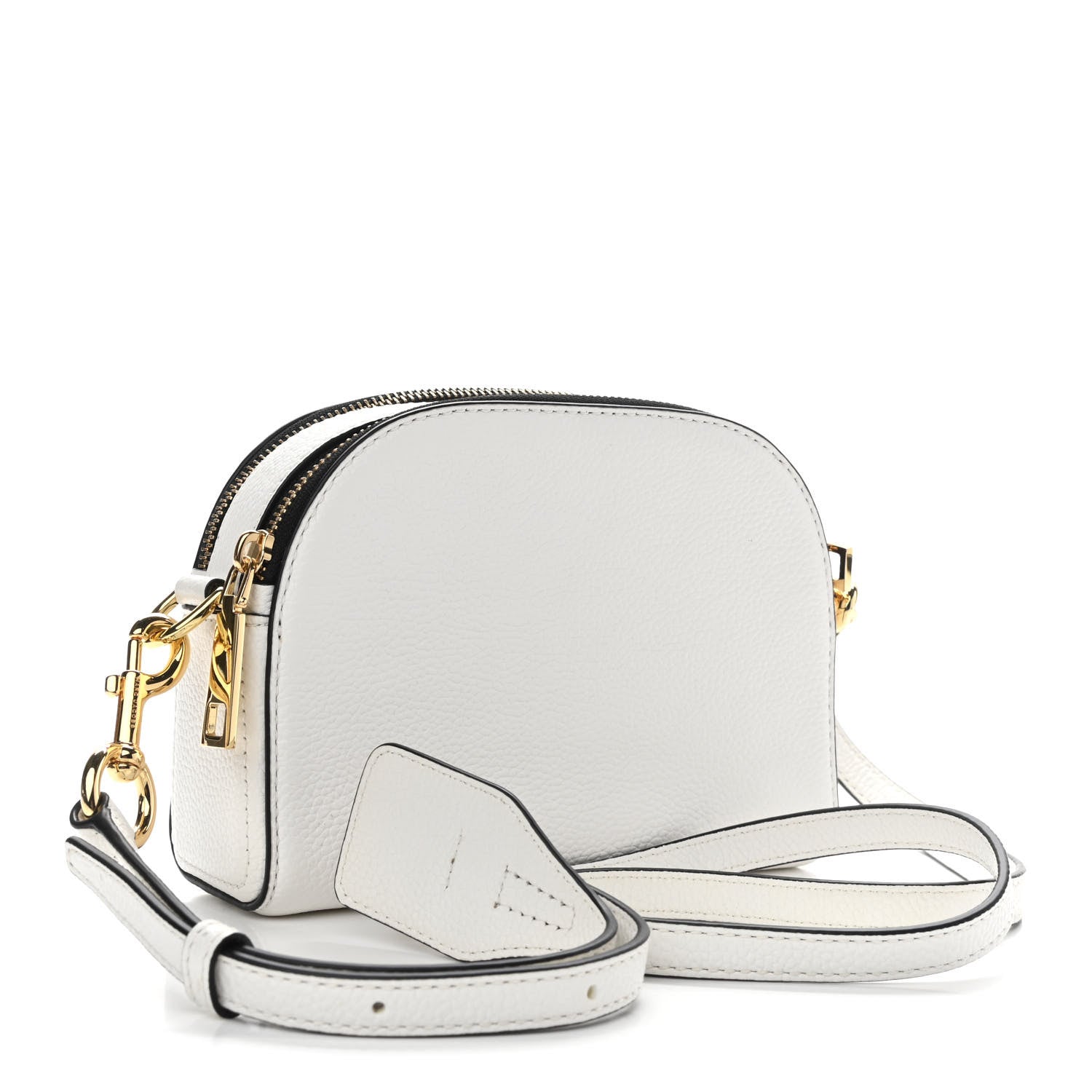 Marc Jacobs Calfskin Shutter Camera Crossbody Bag White 3 of 10
