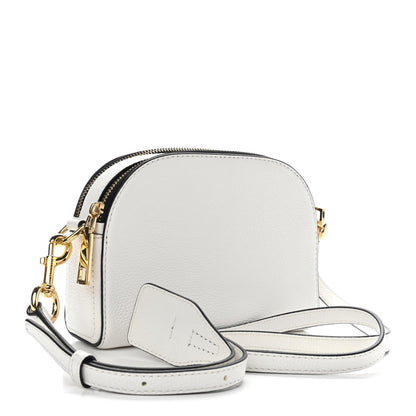 Marc Jacobs Calfskin Shutter Camera Crossbody Bag White 3 of 10