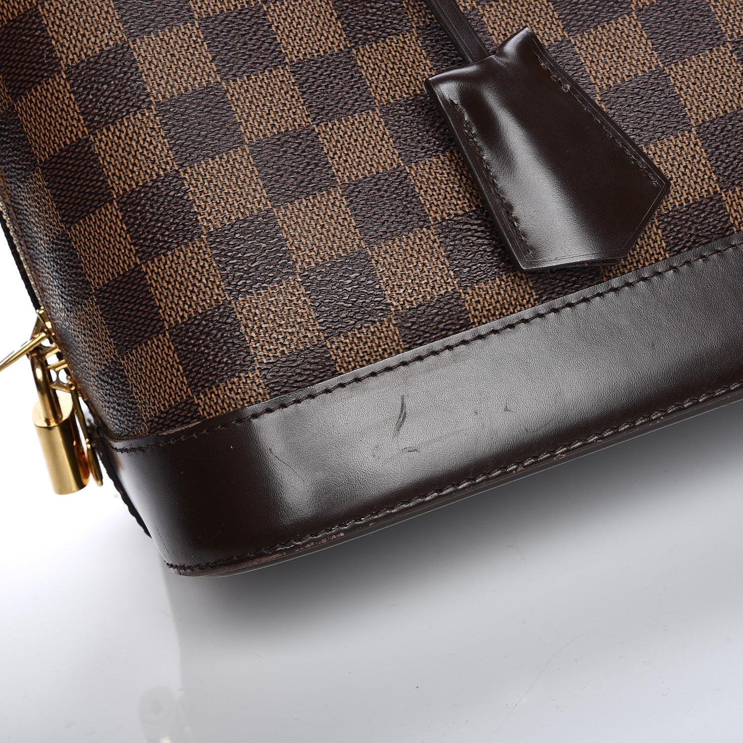 Louis Vuitton Damier Ebene Alma MM 13 of 14