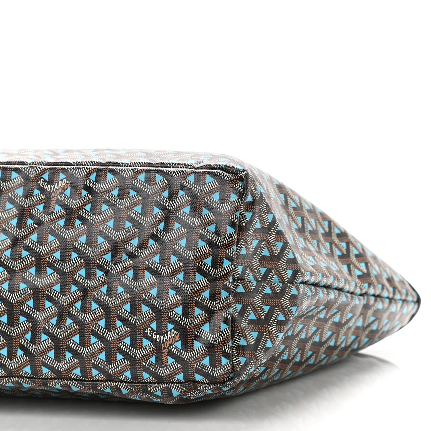 Goyard Goyardine Saint Louis Claire Voie PM Black Blue 12 of 12