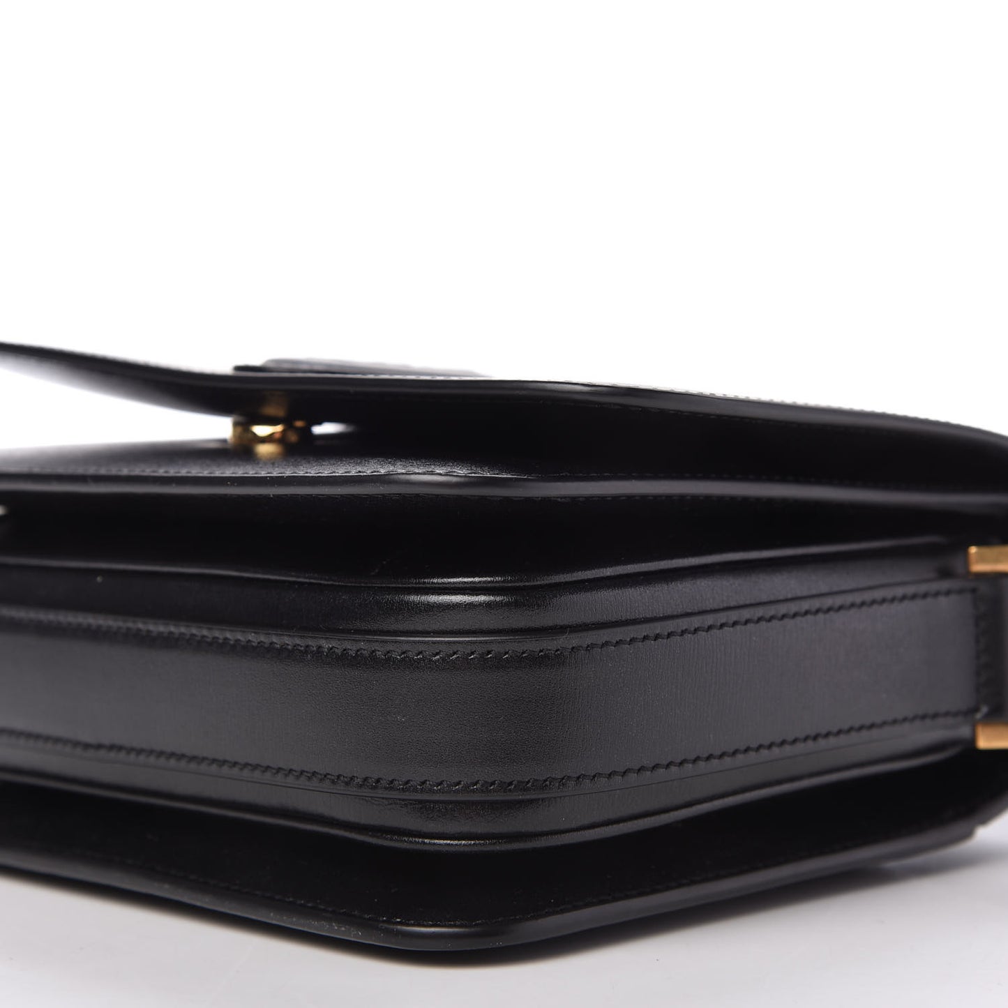 Calfskin Le 61 Shoulder Bag Black
