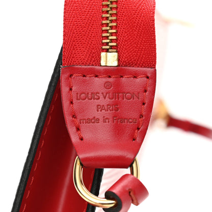 Louis Vuitton Epi Pochette Accessories 24 Castillan Red 6 of 7