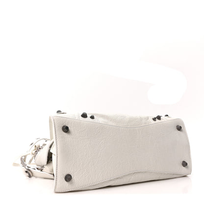 Balenciaga Agneau Arena Small Neo Cagole City Handbag Optic White 5 of 12