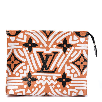 Louis Vuitton Monogram Giant Crafty Pochette Toiletry 26 Creme Caramel 1 of 9