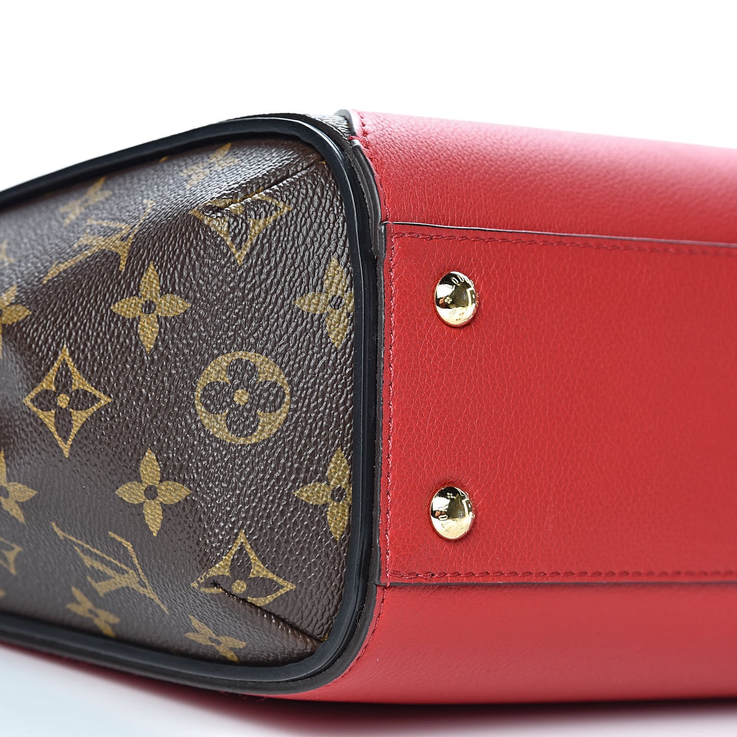 Calfskin Monogram Kimono Tote PM Cherry