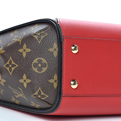Louis Vuitton Calfskin Monogram Kimono Tote PM Cherry 8 of 16
