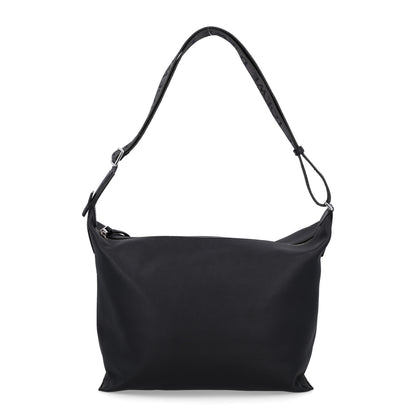 Loewe Supple Smooth Calfskin Jacquard Medium Cubi Crossbody Bag Black 1 of 12
