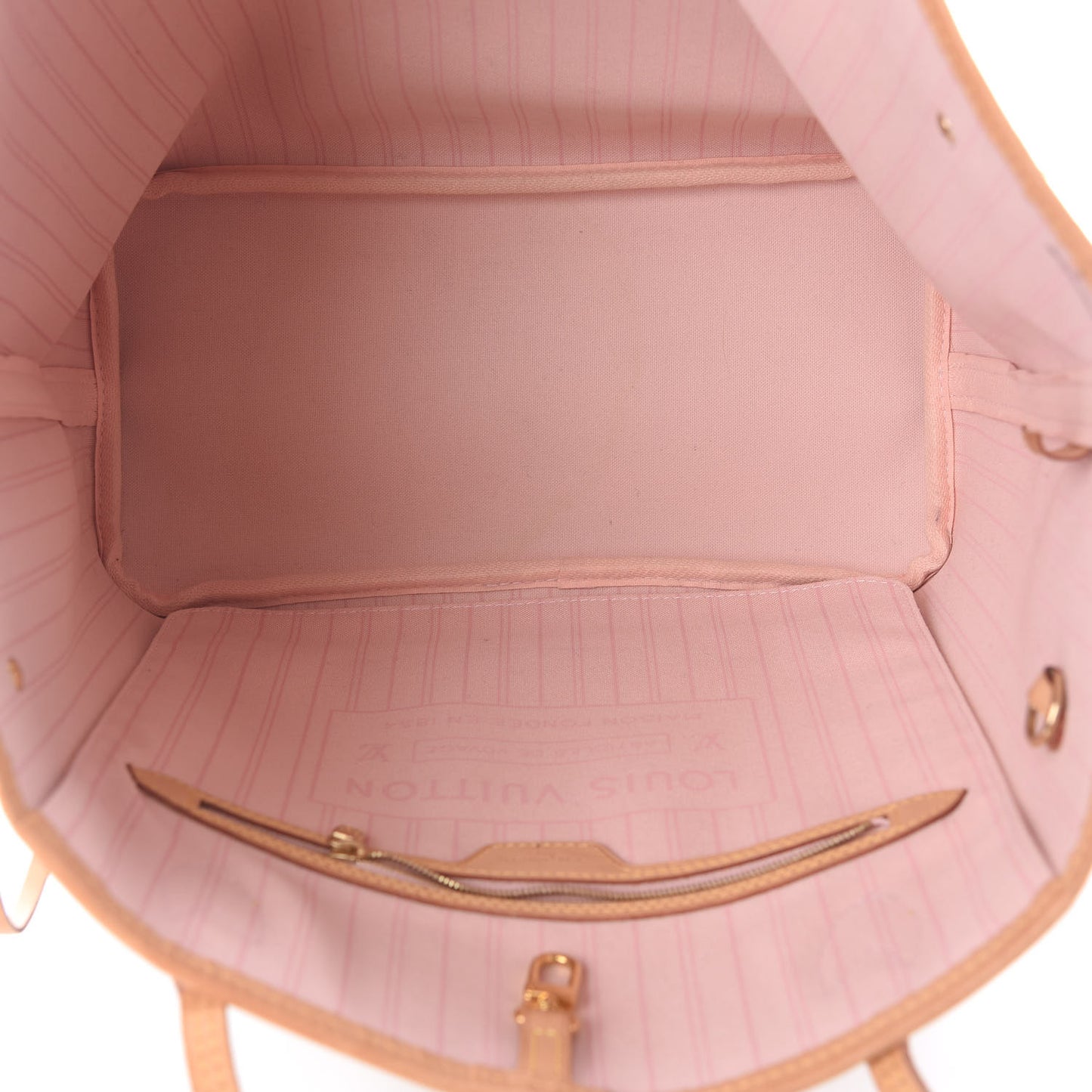 Damier Azur Neo Neverfull MM Rose Ballerine