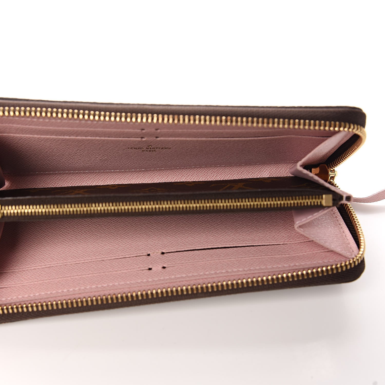 Louis Vuitton Monogram Clemence Wallet Rose Ballerine 5 of 7