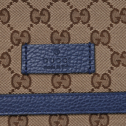 Gucci Monogram Convertible Diaper Bag Blue 8 of 9