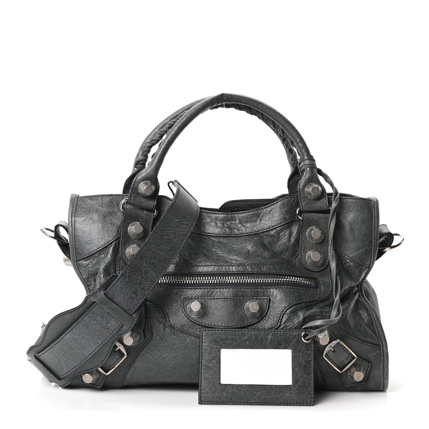 Agneau Giant 21 Silver Hardware City Anthracite