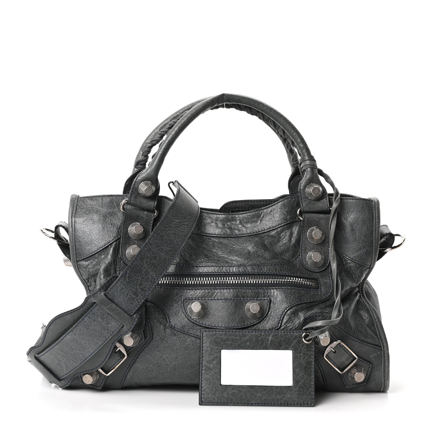 Balenciaga Agneau Giant 21 Silver Hardware City Anthracite 3 of 12