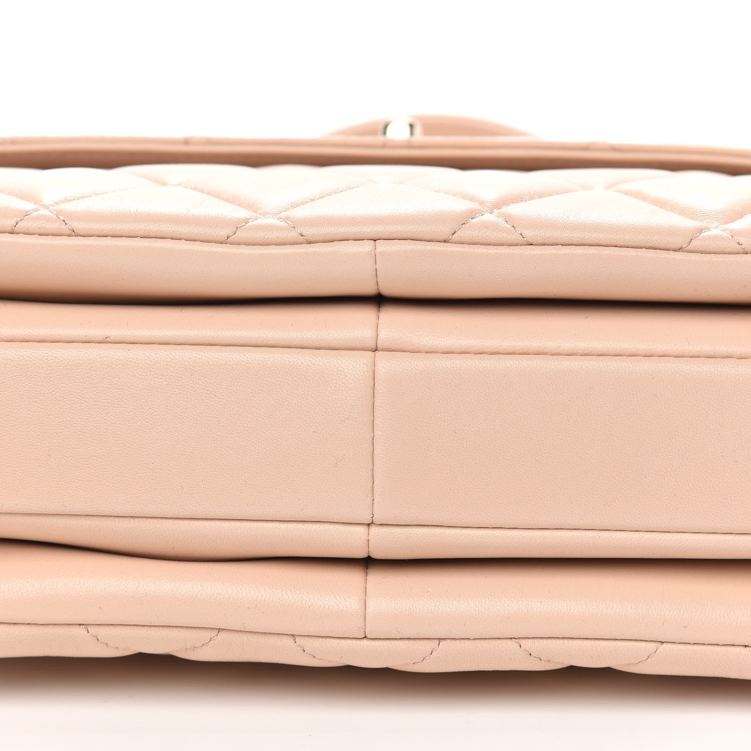 Chanel Lambskin Quilted Small Trendy CC Dual Handle Flap Bag Beige 9 of 13