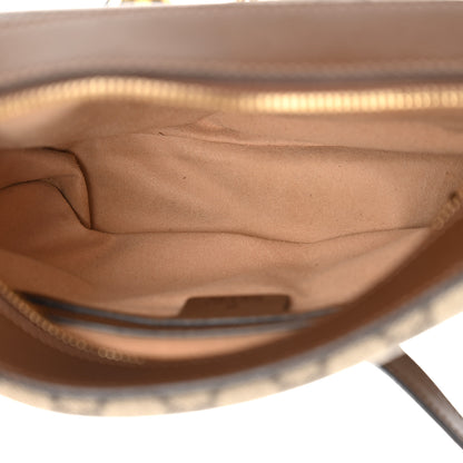 Gucci GG Supreme Monogram Small Horsebit 1955 Shoulder Bag Beige Brown Sugar 5 of 11