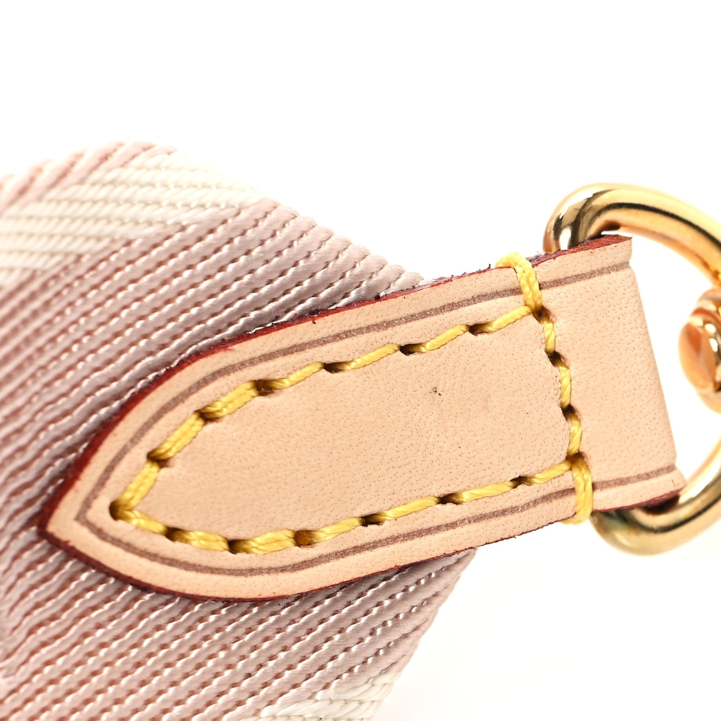 Monogram Multi Pochette Accessories Shoulder Strap Rose Creme