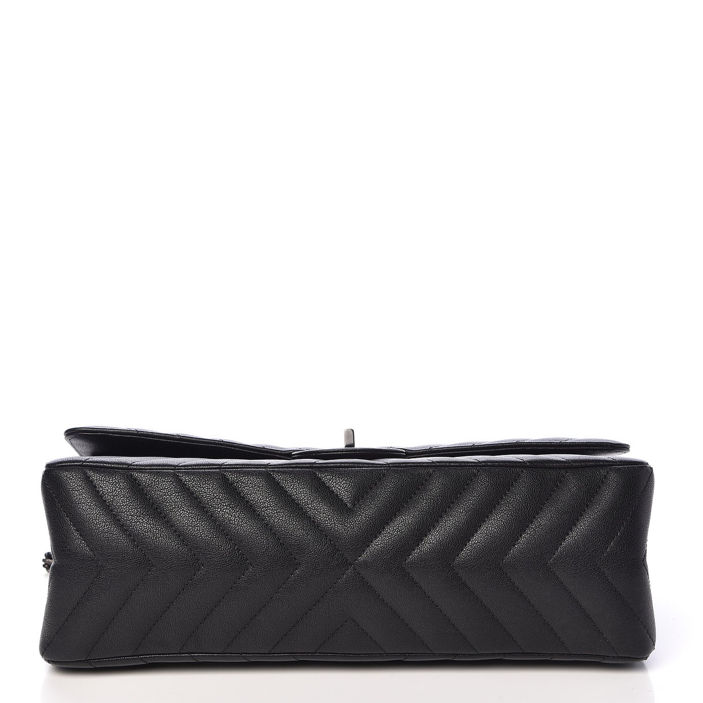 Sheepskin Chevron Quilted 2.55 Reissue 226 Flap So Black