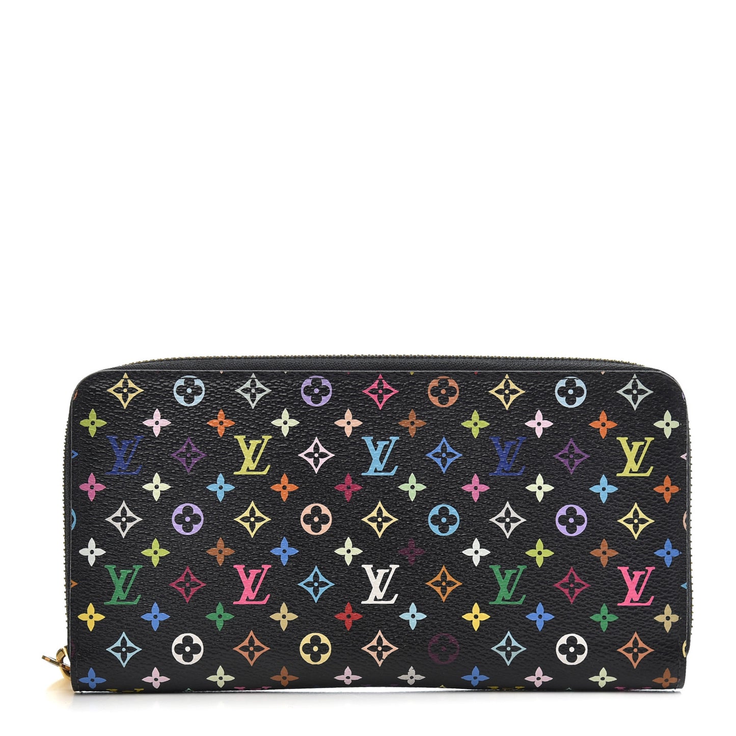 Monogram Multicolor Zippy Wallet Black Grenade