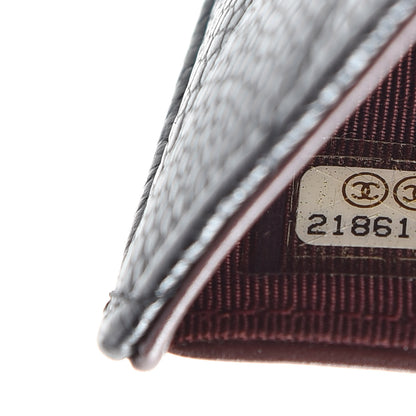 Chanel Caviar Quilted Zipped Pocket Wallet Black 7 of 7