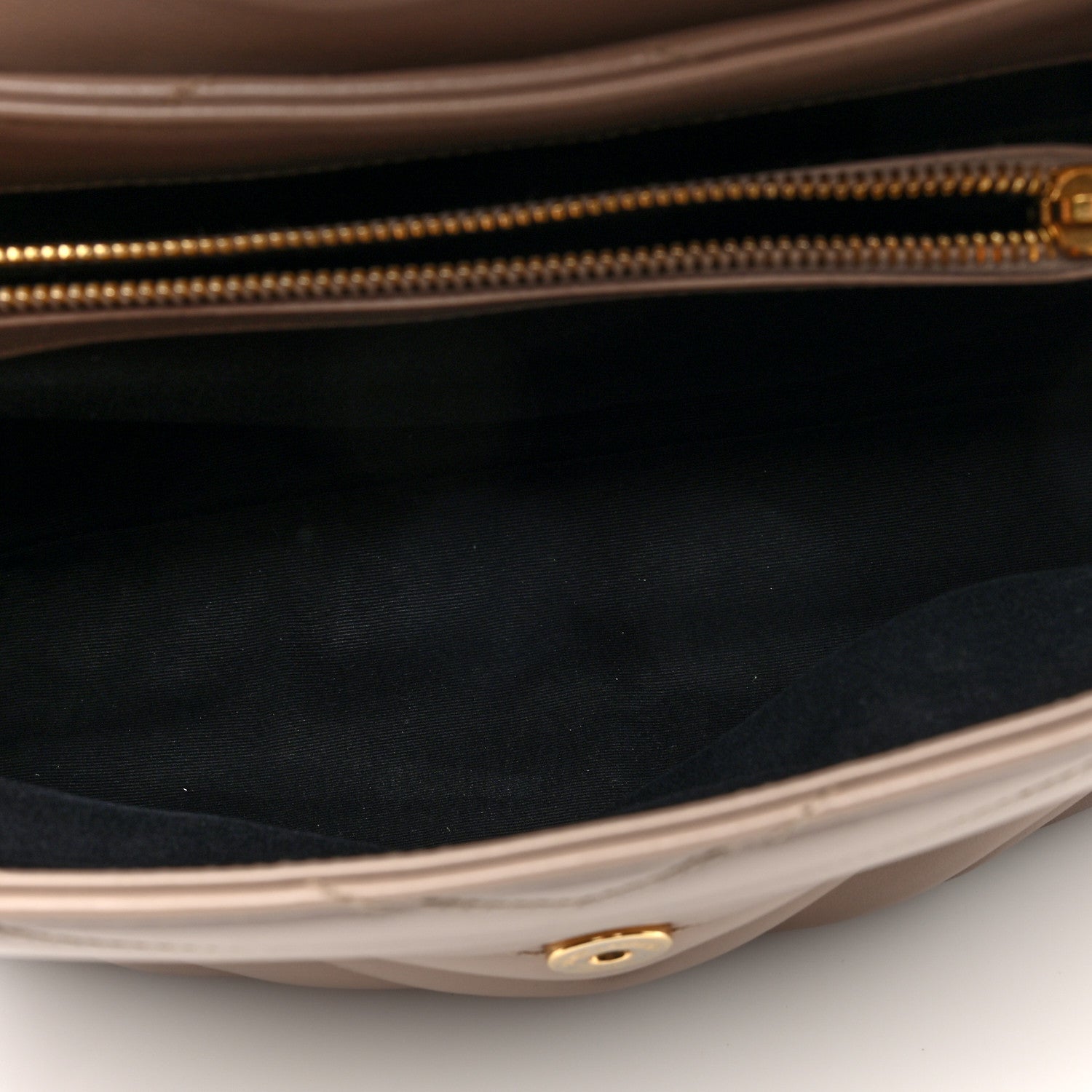 Saint Laurent Calfskin Y Quilted Monogram Medium Loulou Chain Satchel Light Natural 5 of 9