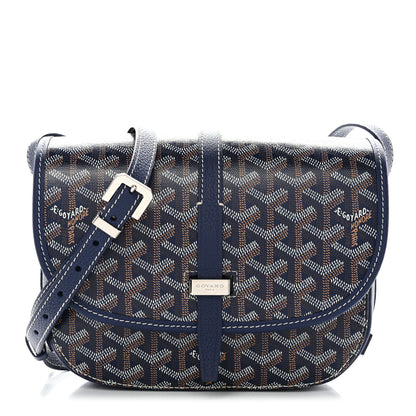 Goyard Goyardine Belvedere II PM Messenger Bag Navy 1 of 9