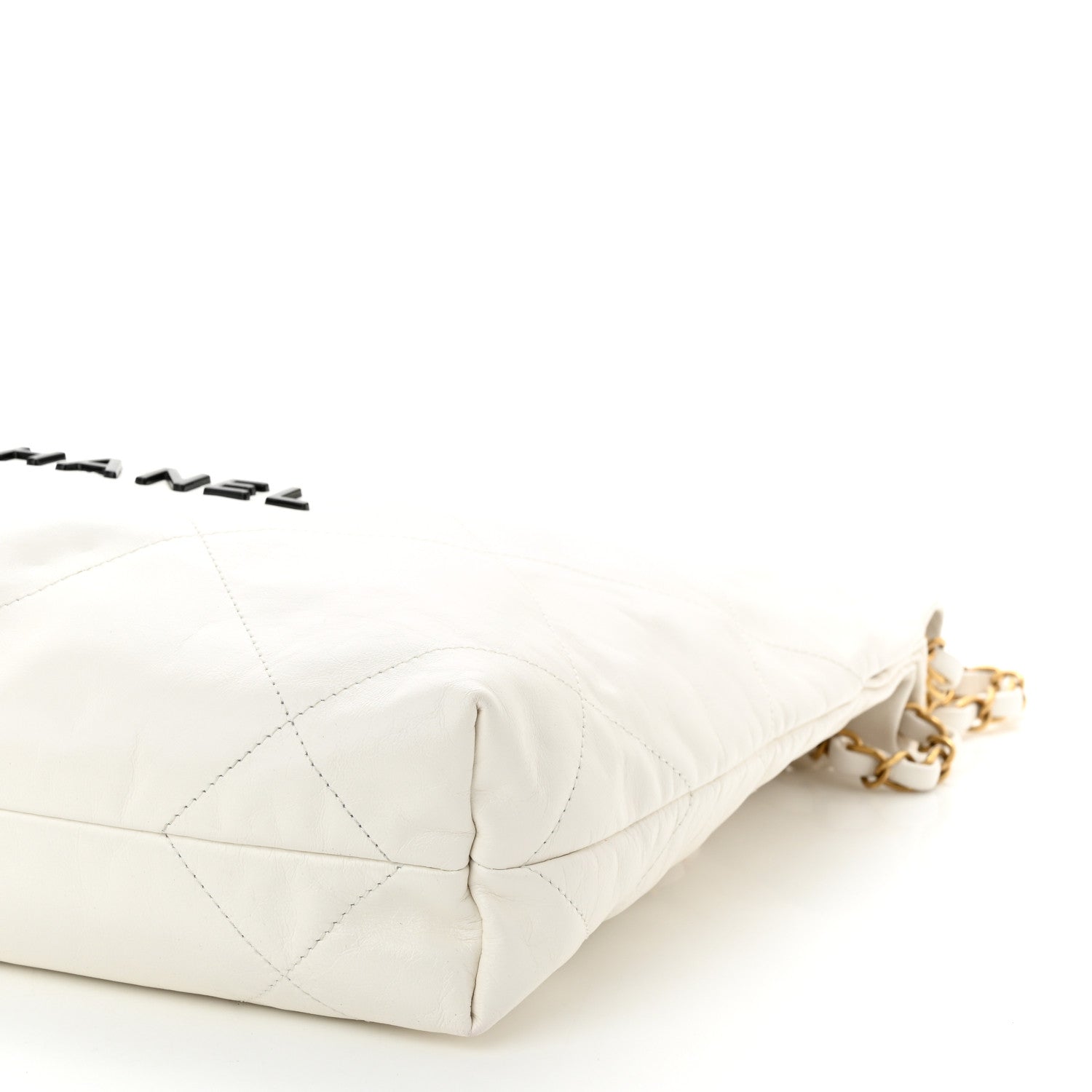 Chanel Calfskin Quilted Small Chanel 22 White 11 of 12