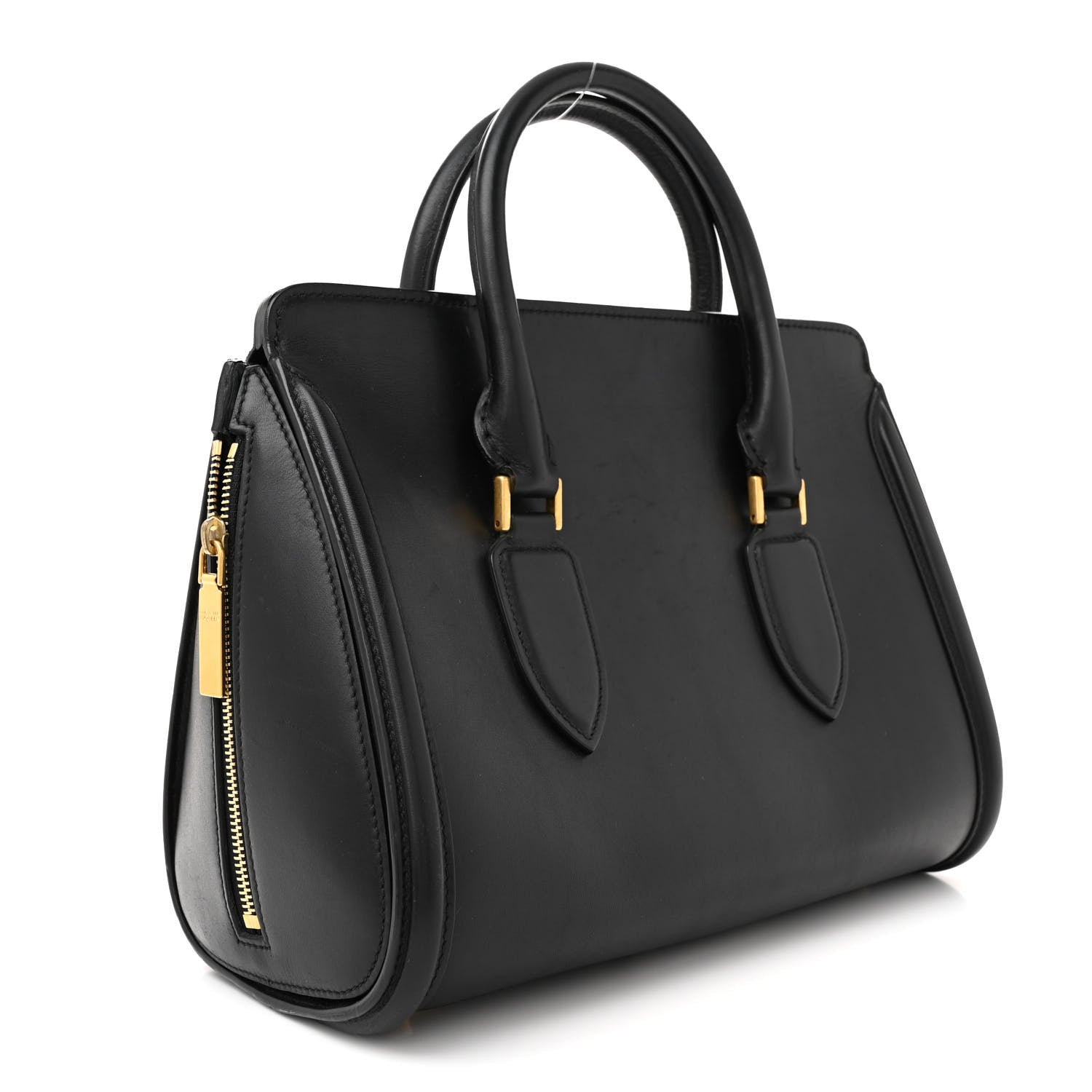 Alexander McQueen Calfskin Small Heroine Black 3 of 22