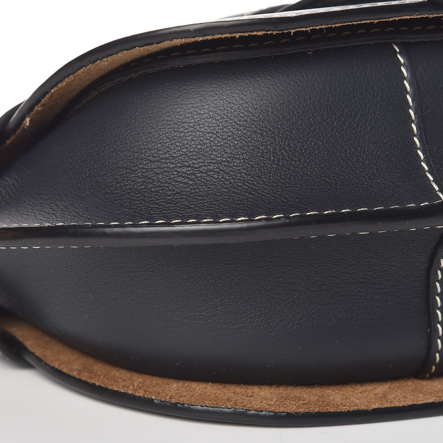Loewe Grained Calfskin Mini Gate Crossbody Bag Navy 7 of 10