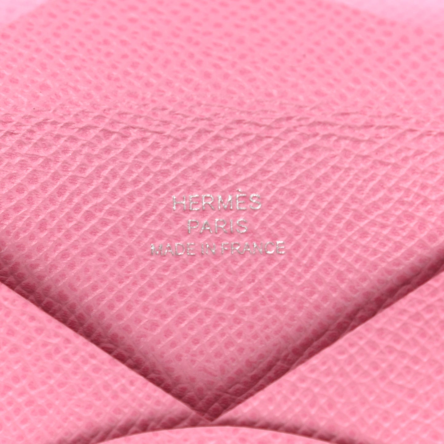 Epsom Calvi Card Case 5P Pink