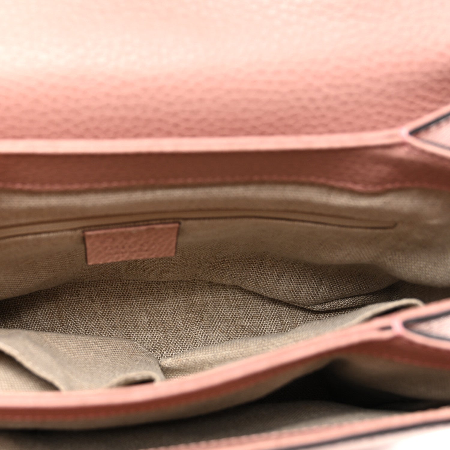 Gucci Dollar Calfskin Interlocking G Top Handle Shoulder Bag Soft Pink 5 of 12