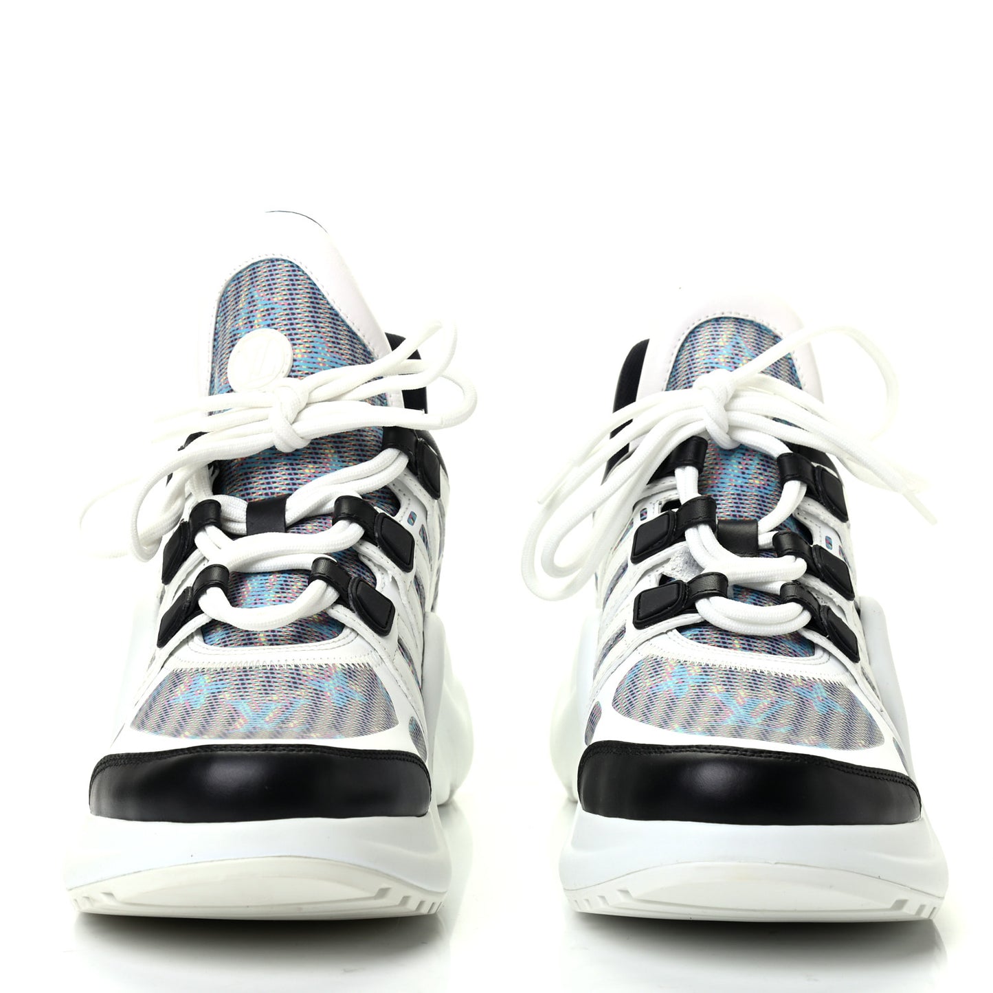 Calfskin Pop LV Archlight Sneakers 41 Blue