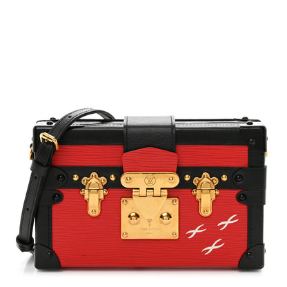 Louis Vuitton Epi Petite Malle Coquelicot 1 of 10