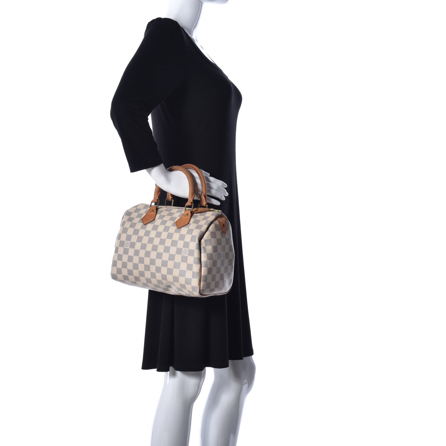 Louis Vuitton Damier Azur Speedy 25 2 of 9