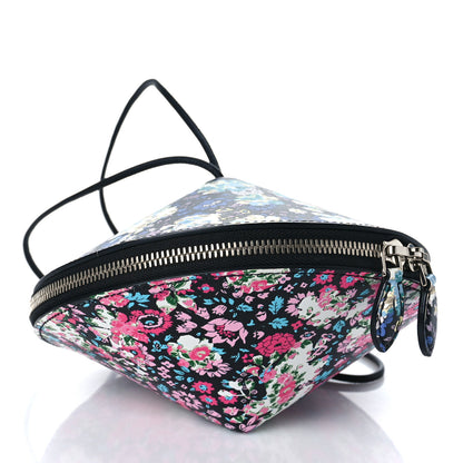 Louis Vuitton Calfskin Floral Print Toupie Multicolor 4 of 9